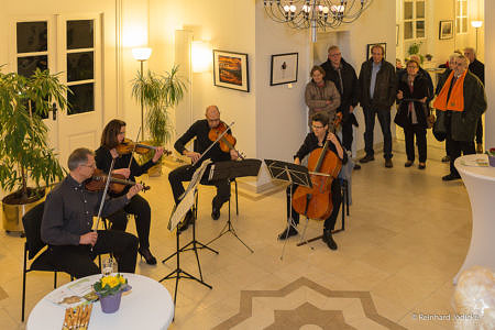 Das Quartett des Kammerorchesters St. Anna Bardenfleth; Foto: Dr. Reinhard Jödicke